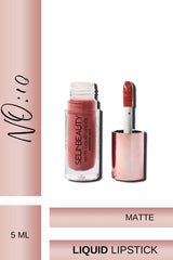 Matte Liquid Lipstick | Likit Mat Ruj No:10 Gül Kurusu