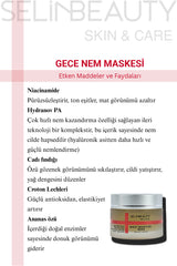 Skin&Care Night Moisture Mask - Gece Nem Maskesi