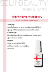 Skin&Care Nefes Tazeleyici Ağız Kokusu Önleyici Spreyi