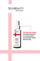 Skin&Care El&Ayak&Koltuk Altı Ter Önleyici Sprey Deodorant