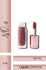 Matte Liquid Lipstick | Likit Mat Ruj No:4 Nude Kahve